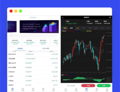 A1510领峰国际白色简洁微盘交易微盘二开K线完美版源码-玩吧资源站