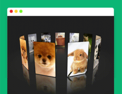 A1534表白html页520实现3D动态相册,换成女朋友照片-玩吧资源站
