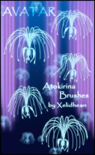 阿凡达圣树的种子Photoshop笔刷-玩吧资源站