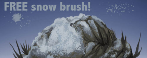 点阵效果CG绘画Photoshop笔刷素材-玩吧资源站