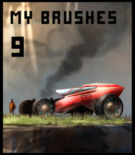 专业CG绘画艺术创作PS笔刷素材下载-玩吧资源站