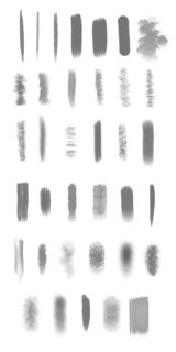 40种有用的Photoshop笔刷画笔类笔刷-玩吧资源站