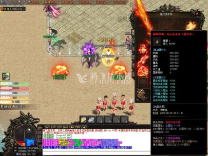 最新神之领域 鬼火劫打金单职业-带假人-带光柱-玩吧资源站