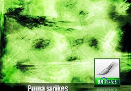 光影折射抽象特效Photoshop笔刷素材-玩吧资源站