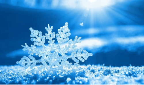 真实的雪花效果Photoshop笔刷素材-玩吧资源站