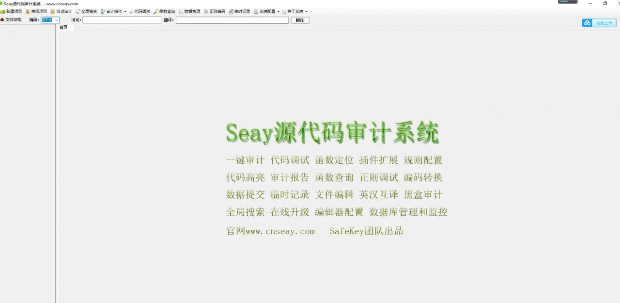 图片[1]-修复版SEAY代码审计系统下载_去除后门/排门-玩吧资源站