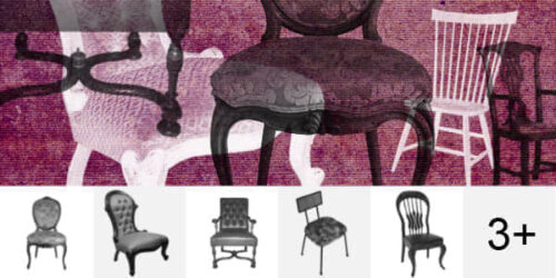 欧式椅子Photoshop家具笔刷-玩吧资源站