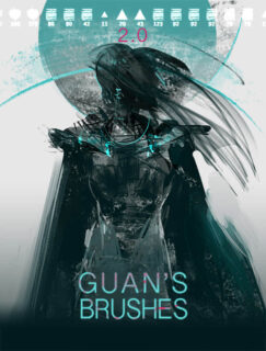 岁月痕迹、污渍、三角Photoshop笔刷素材-玩吧资源站