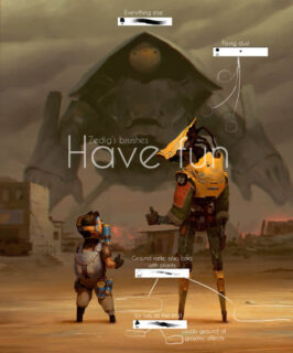 简单CG绘画艺术PS笔刷下载-玩吧资源站