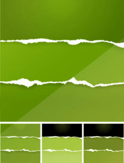 撕边、撕纸效果PS纸笔刷下载-玩吧资源站