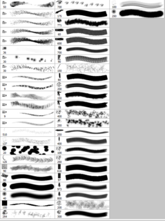 超多种笔刷类型合集之阮佳的私人Photoshop笔刷包 #.2-玩吧资源站