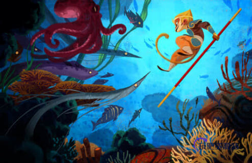 CG式数字艺术绘画创作Photoshop笔刷素材下载-玩吧资源站