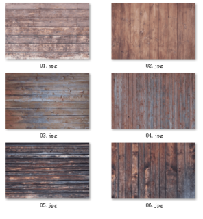 6种高清木板纹理背景图片PS素材-玩吧资源站