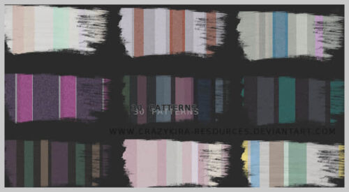 磨砂材质七彩条纹Photoshop填充图案底纹素材 Patterns 下载-玩吧资源站