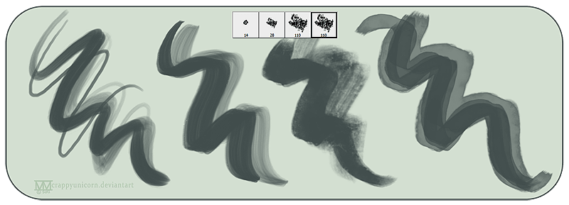 个性化Photoshop CS3笔触笔刷素材