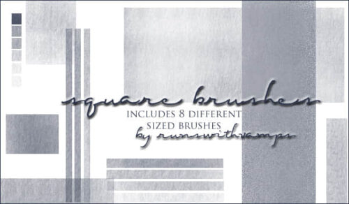 纤维纹理素材Photoshop背景笔刷-玩吧资源站