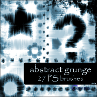 非主流颓废背景装扮素材Photoshop笔刷-玩吧资源站