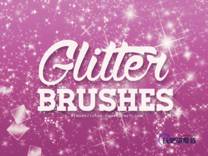 高级星光、梦幻场景素材Photoshop笔刷-玩吧资源站