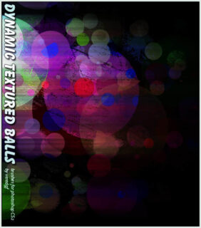 动态纹理圆球背景装饰Photoshop笔刷素材-玩吧资源站