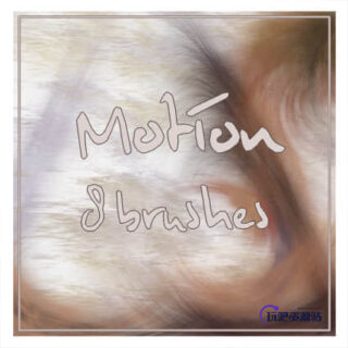 抽象画笔ps笔刷素材-玩吧资源站