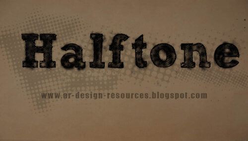 半色调（Halftone）网目调PS背景笔刷 + .pat PS填充样式-玩吧资源站