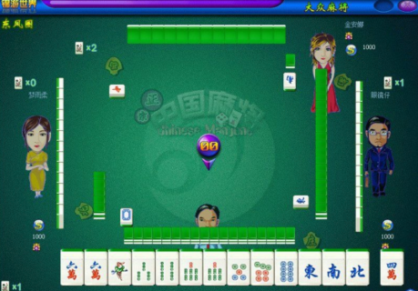 中国麻将,win10可玩。可以切换窗口,全屏;2D,3D-玩吧资源站