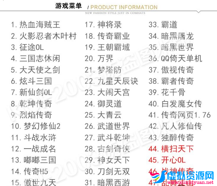 图片[2]-休闲页游合集:海贼王+火影忍者+征途+三国志+大天使之剑=约五十款精品页游一键安装+GM工具-玩吧资源站
