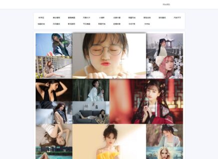 (手机自适应)自动采集API壁纸系统源码_瀑布流加载-玩吧资源站