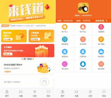 资金盘 蜂蜜理财源码可运行版分享-玩吧资源站