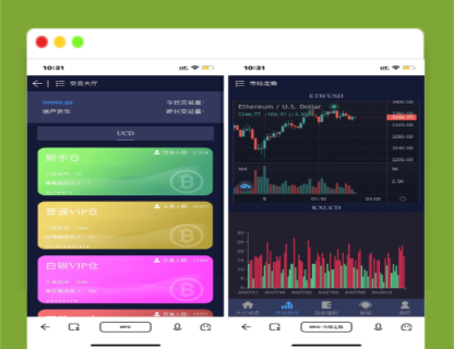 A1346二开GFC/H5伪微交易理财盘最新修复三语言切换-玩吧资源站