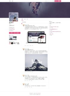 HTML5仿推特Inspire主题模板 v1.1.5/三栏社交博客WordPress主题模板-玩吧资源站