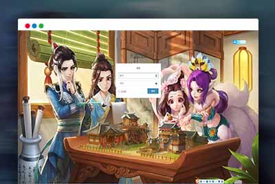 Q117 大话江湖万众冰雪孩子端代理后台-玩吧资源站