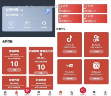 2021最新抖音点赞任务平台_运营级完整源码_价值3888元-玩吧资源站