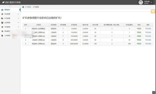 区块链矿机源码/GEC挖矿/矿场/矿池源码/虚拟币/算力矿机系统交易大厅-玩吧资源站