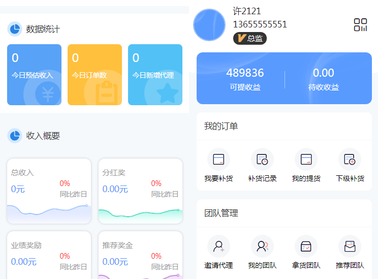图片[1]-q65 微商分销代理商城源码下载代理等级和升级条件-玩吧资源站