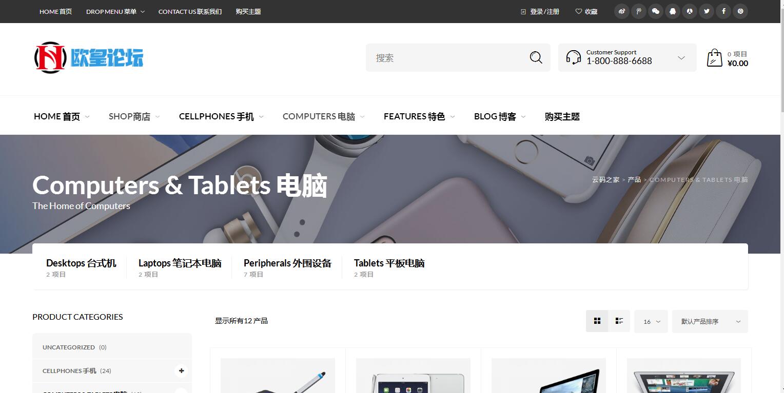 图片[3]-C255 wordpress主题_购物商城主题源码电子商务外贸网站汉化版-玩吧资源站