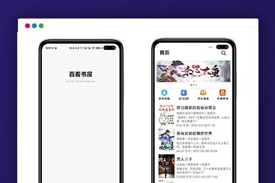 P47 [5月20更新]百看书屋V2版本-小说APP网站源码运营版+在线采集+10完本小说数据库-玩吧资源站