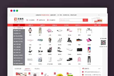 P63 仿《百强网》源码 电商品牌特价大全网模板 带手机站 带会员系统帝国cms7.5-玩吧资源站