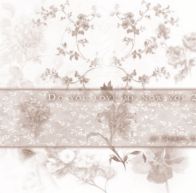 复古式植物花纹Photoshop笔刷素材