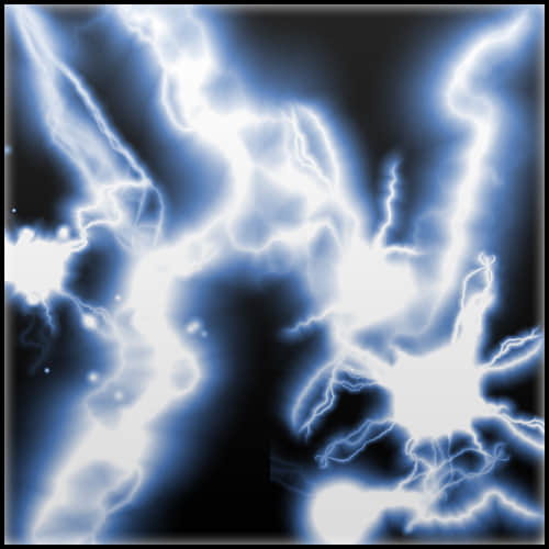 闪耀雷电效果photoshop笔刷下载