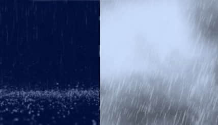 暴雨天气效果photoshop笔刷素材下载