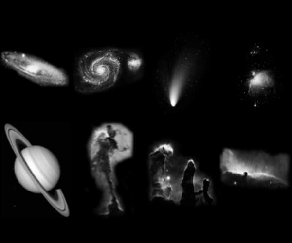 简单银河系和宇宙星空PS笔刷