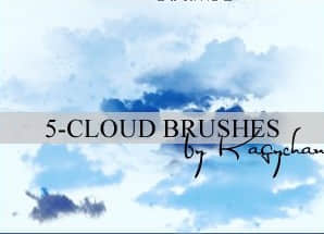 天空云彩乌云PS笔刷素材