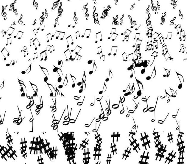 各种音乐符号PS笔刷