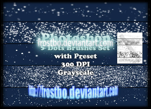 Photoshop星星点点笔刷
