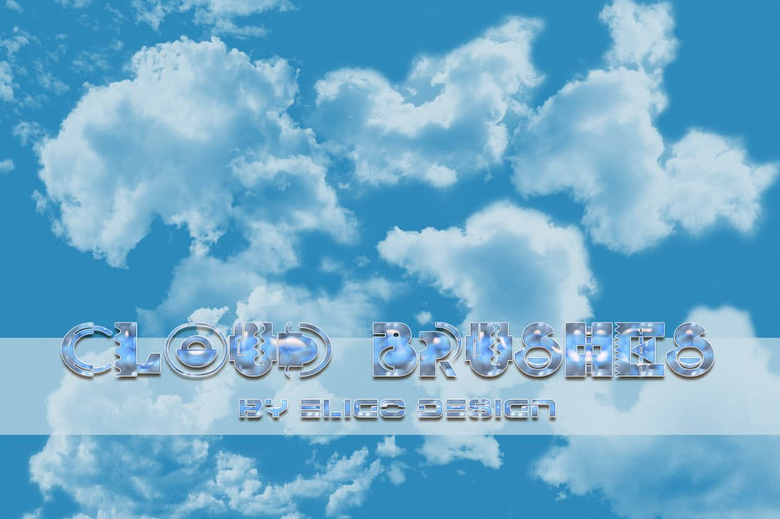 自然的天空云朵云彩Photoshop笔刷下载