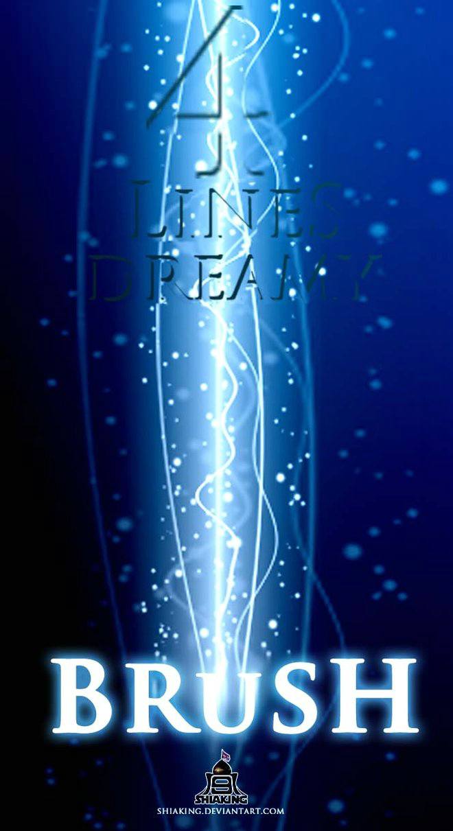 梦幻琉璃光线笔刷
