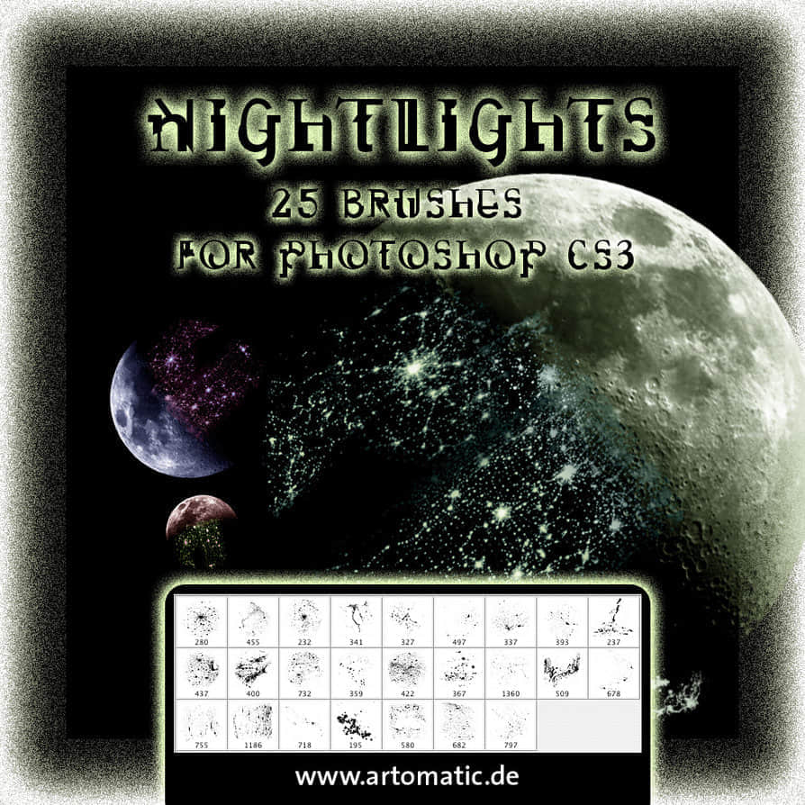 25种星空闪耀笔刷