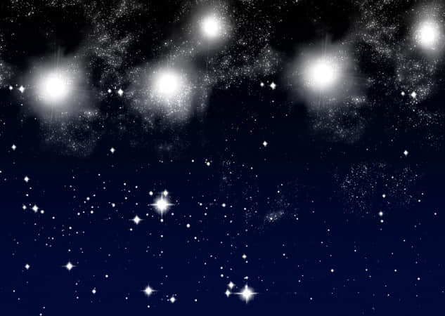 美丽的浩瀚星空笔刷