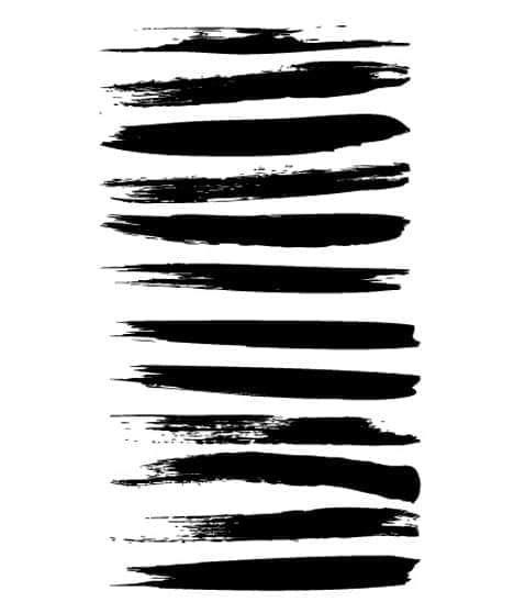 33种插画风格的画笔笔刷